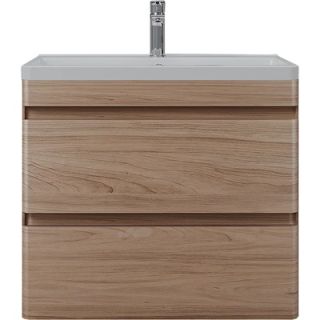 Подвесная тумба под раковину Style Line Атлантика Люкс Plus СС-00002341 70см ясень перламутр